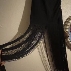 Stunning Rayon Fringes Skirt 