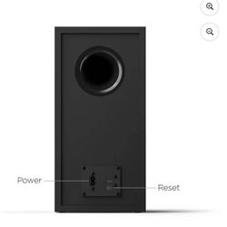 Roku 9203R Wireless Bass Subwoofer - Black 