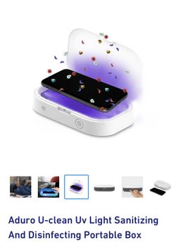 U-clean Uv Light Sanitizing For Smartphone 