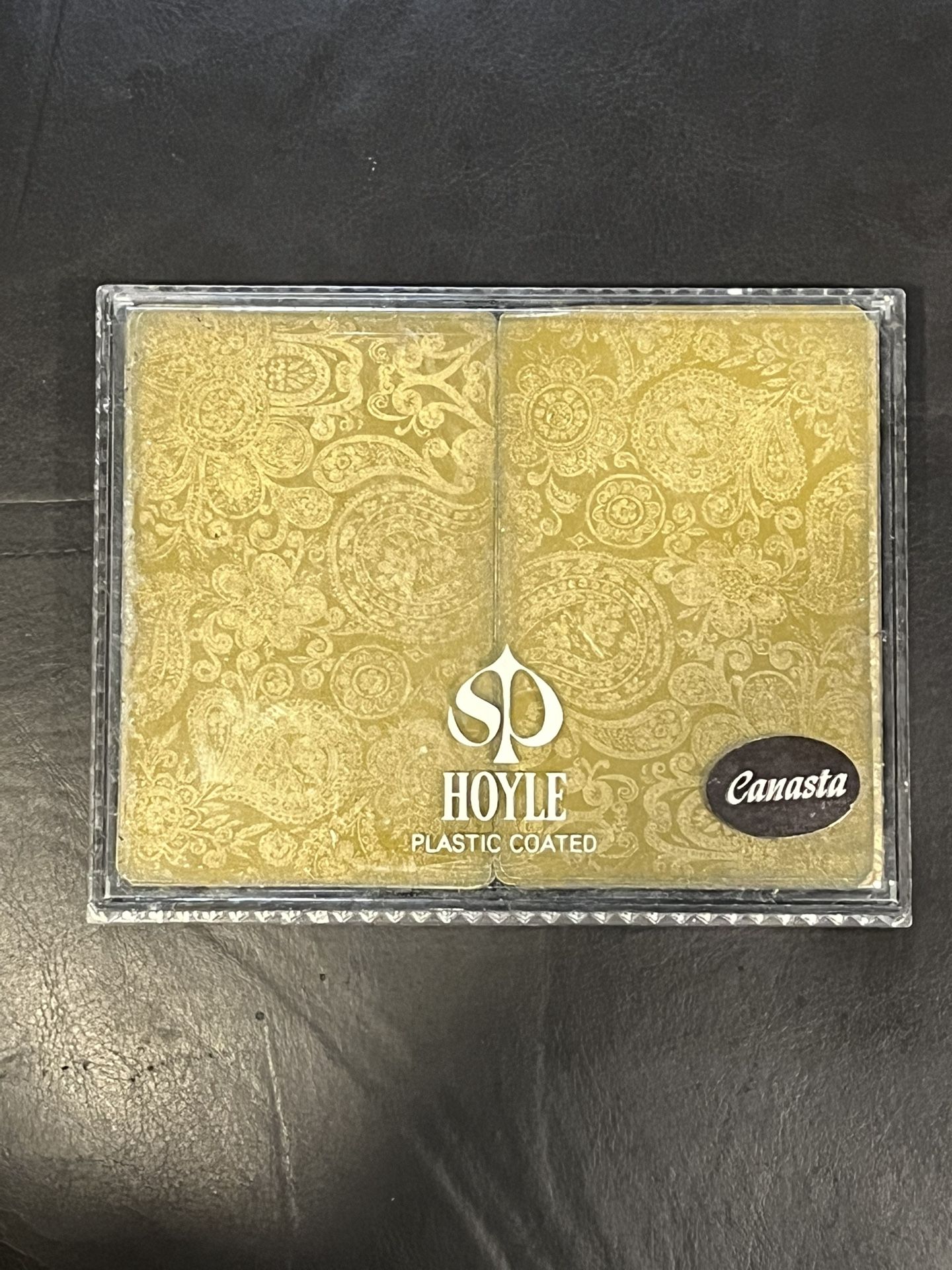 HOYLE PLASTIC COATED..