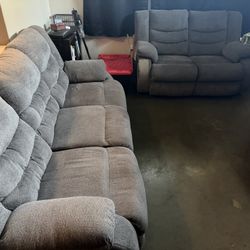 2 Reclining Sofa Set (or Individual) , Great Condition! 