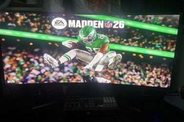 27”  curved gaming monitor