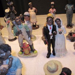 Collection Of MANY African American Figurines