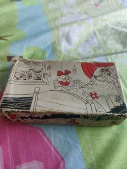 1930s little Red Riding Hood box and spoon