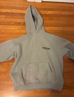 dart grey essentials hoodie