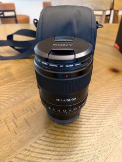 Sony FE 35mm f/1.4 GM Lens