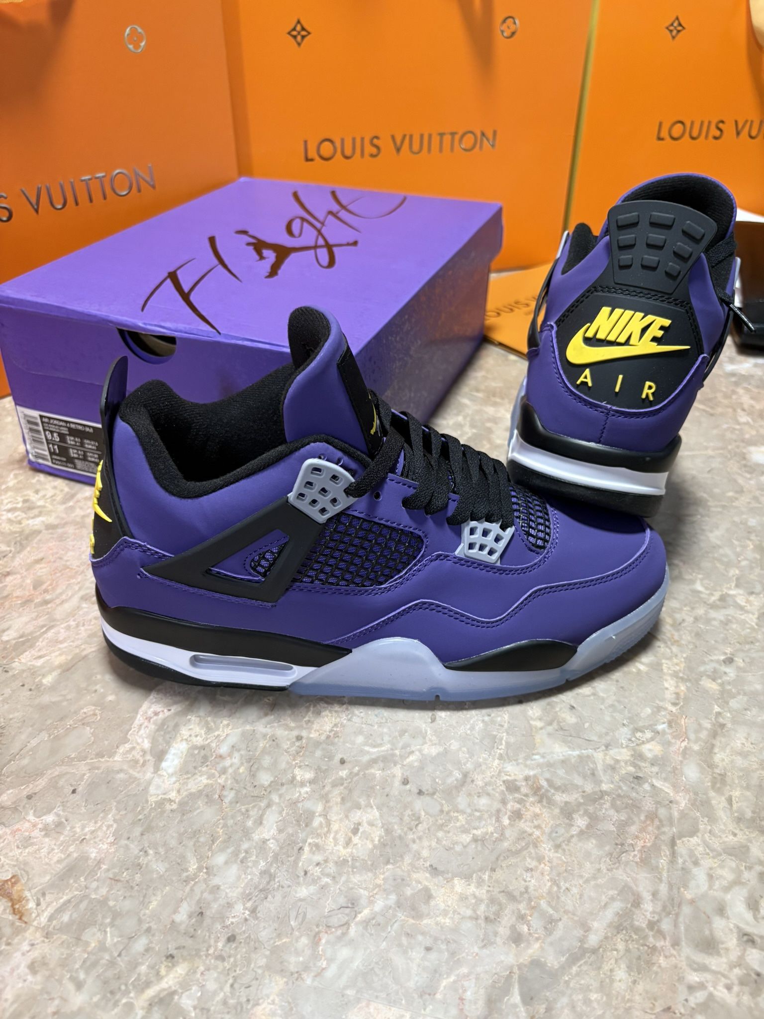 Jordan 4   Imperial purple 
