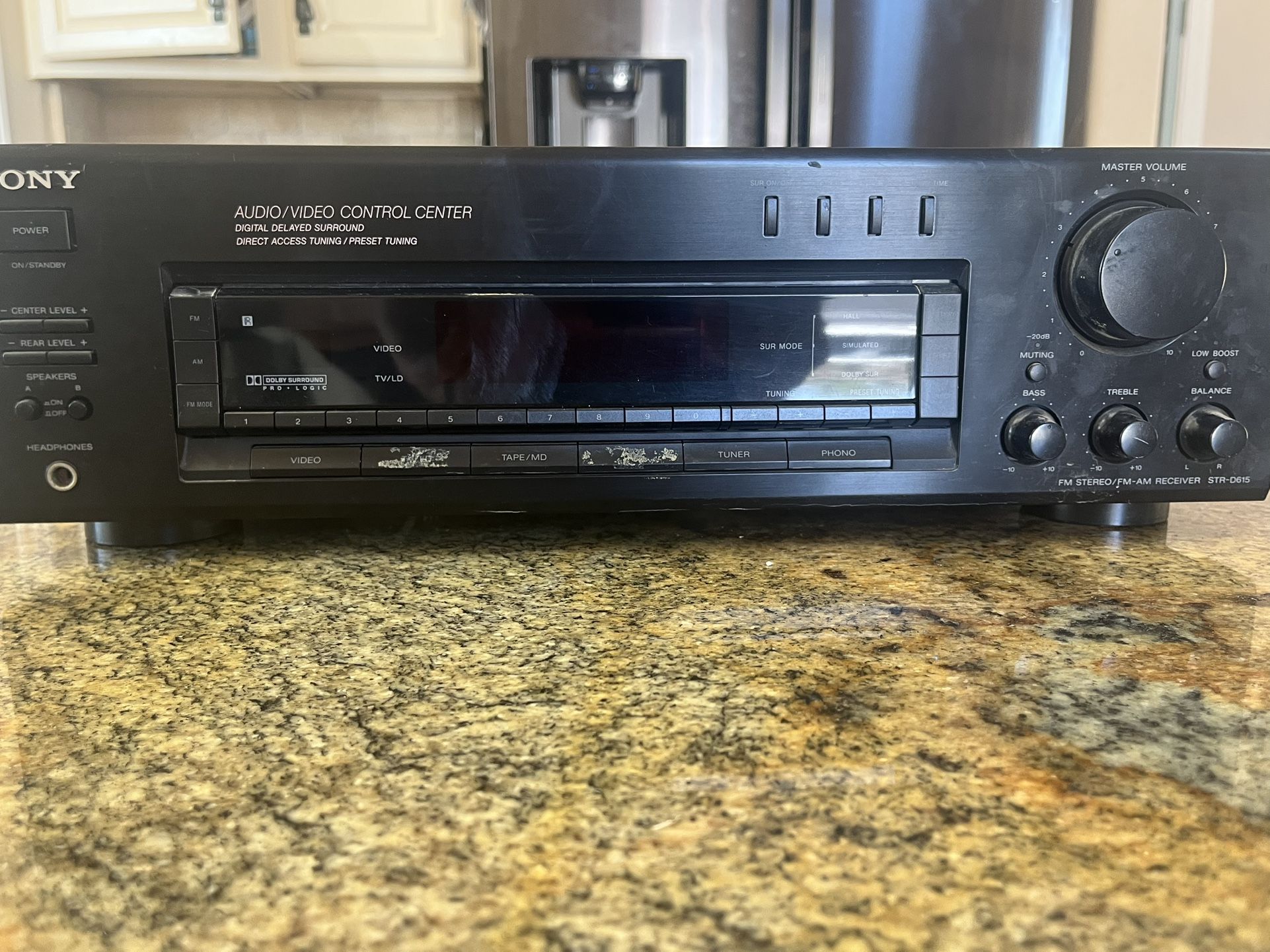 Sony STR - D615 Surround Sound Receiver