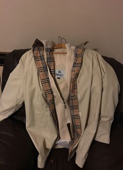 Women's Burberry coat jacket