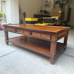Gorgeous Hardwood Coffee Table