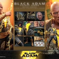 Hot Toys Black Adam Dx 31 Golden Armor 