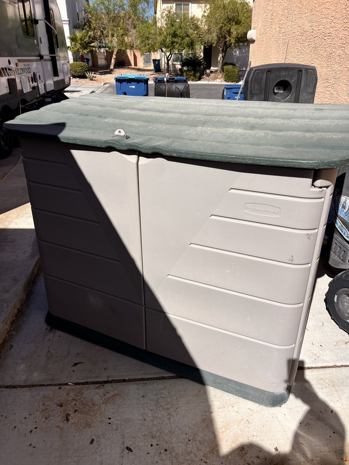 Rubbermaid Shed. Great For Storage