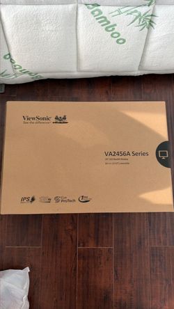 VIEWSONIC VS18086 VG2456A FULL HD LED IPS 24" LCD MONITOR W/ STAND & POWER CORD