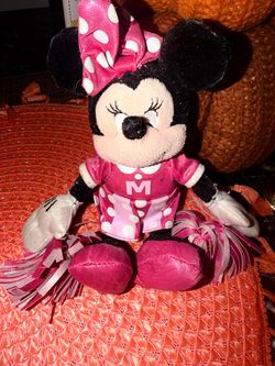 Minnie Mouse cheerleader plush toy #disney #cheerleader #plushie