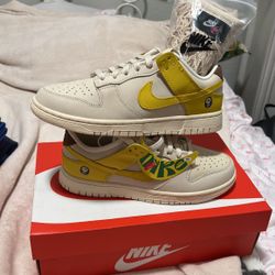 Nike Dunk Low LX With Free Net Nike Bag Size 8 Women 6.5 Men