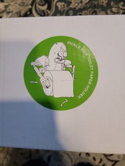 Pickle Rick Toilet Paper Holder