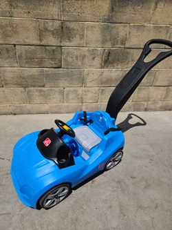 Blue Step 2 Push Car