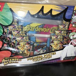 Ascended Heroes Poster Collection Box: Mega Lucario & Mega Gardevoir 