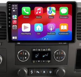 Car Stereo Radio Chevy Chevrolet Silverado GMC Sierra Yukon Acadia, Wireless CarPlay Android Auto, 10.2” Touch Screen Head Units, Backup Camera