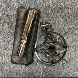 MXL CR24p Condenser Instrument Mic (Black / Chrome)