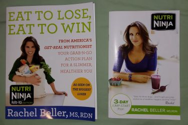 Eat to Lose, Eat to Win  Diet Recipes Cook Book NUTRI  NINJA.  NEW