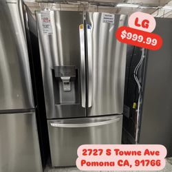 LG 3 Door French Door Refrigerator 