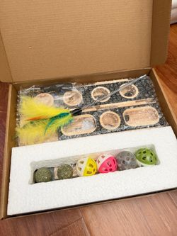 Cat Nail Care Enrichment Box