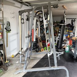 Workout Machine  Weigh Rack 