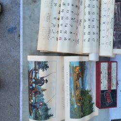 Antique Calenders 1940s And 50's