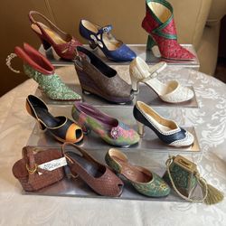 ✨ Just the Right Shoe by Raine – Miniature Shoe Collection Lot ✨
