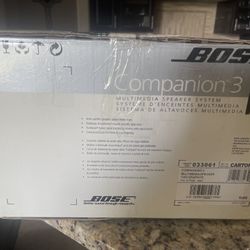 Bose Companion 3 Speaker System