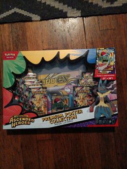 MEGA EVOLUTION  ASCENDED HEROES  PREMIUM POSTER COLLECTION