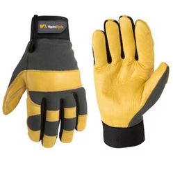 Wells Lamont Large Leather Utility Gloves, (1-Pair) Brand New !!!