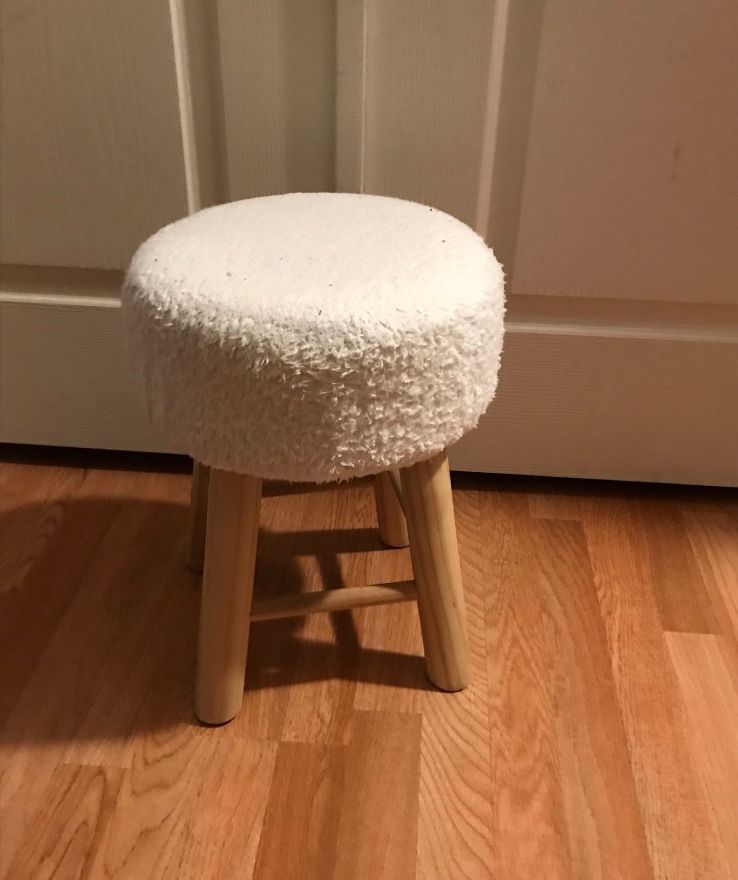 Small Boho  Chair For Vanity Or Desk