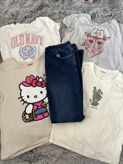Old Navy Girl Shirts And Jean