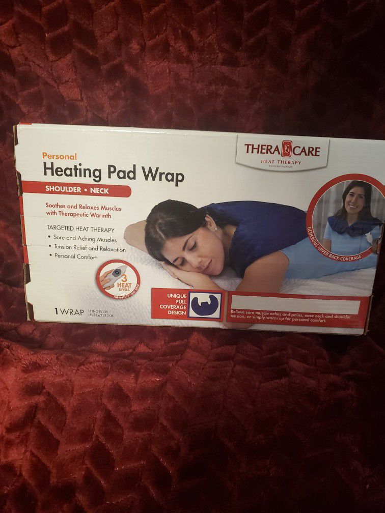Neck and shoulder heating pad