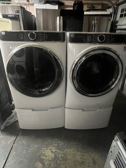 Ge wacher and gas dyer set good working condition like new