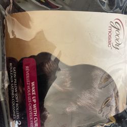 Goody Mosaic Satin Pillow Soft Rollers