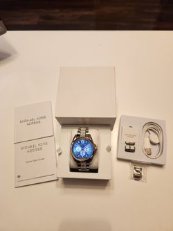 Michael Kors Bradshaw Silvertone Smartwatch