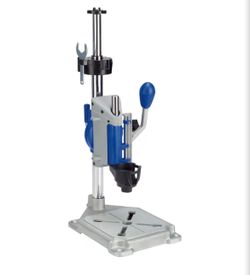Dremel Drill Press, Mini Portable Rotary Tool Workstation Stand with Wrench, Model 220-01