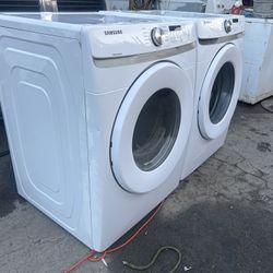 Samsung High Efficiency Washer And Gas Dryer 