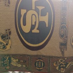 Vintage 49ers tapestry From The '60s