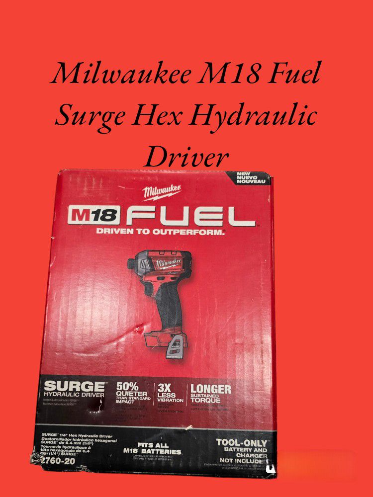 Milwaukee M18 Fuel Hydraulic Impact Driver (Tool-Only) 