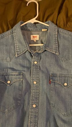 Levi’s Snap Button Shirt XXL The Fits Like XL