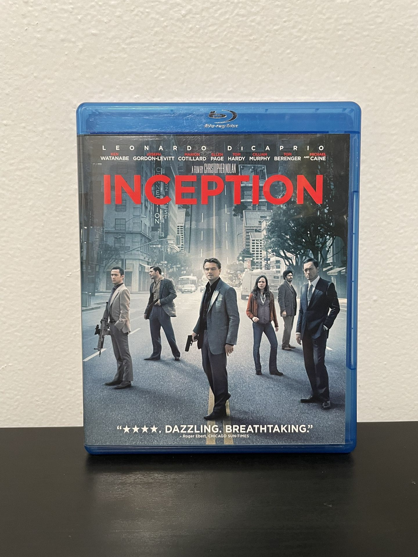 Inception Blu-Ray DVD 3 Disc Combo Leonardo DiCaprio Cillian Murphy 2010