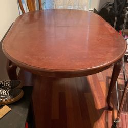 Dining Table And Six Chairs