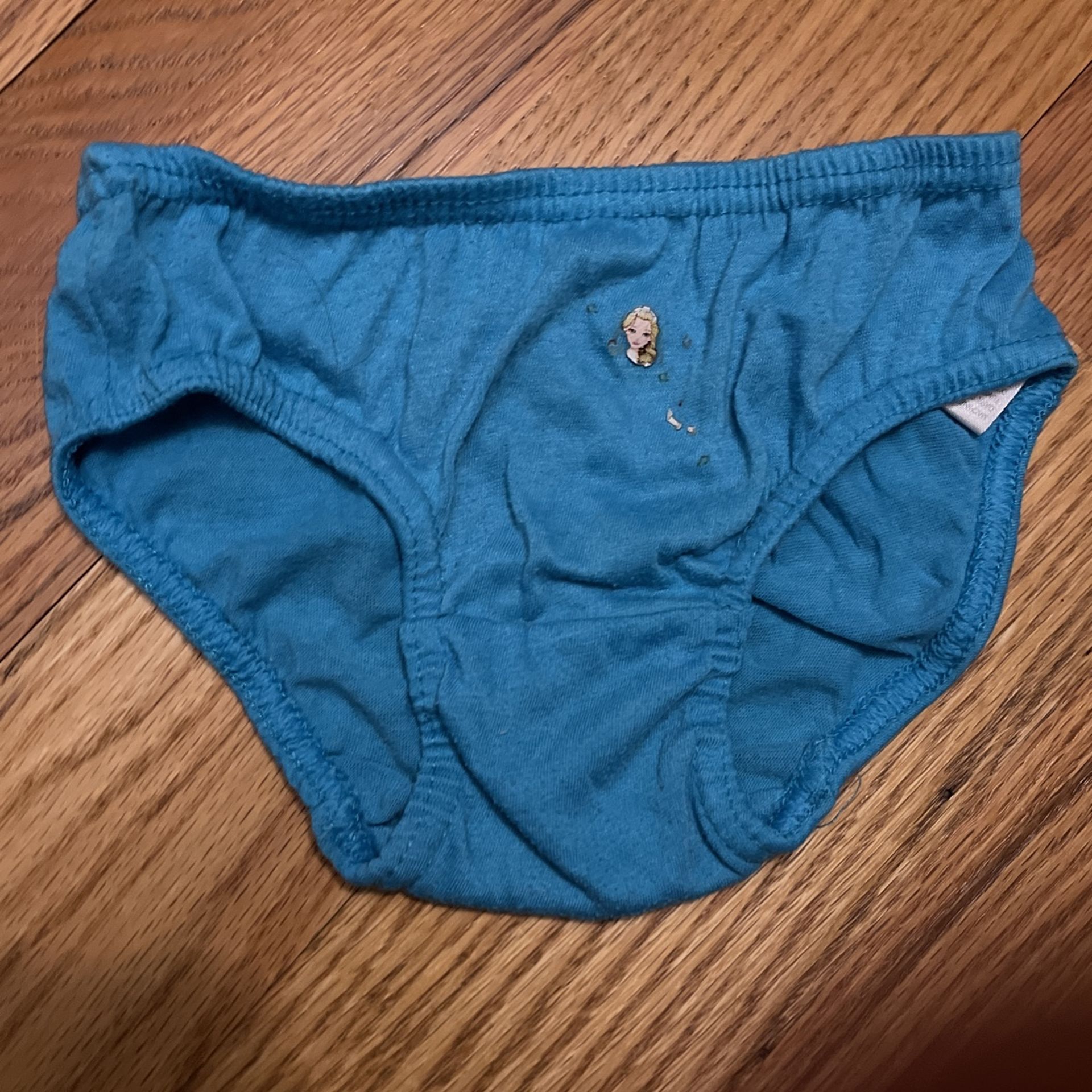 Blue Elsa Underwear Girl