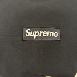 Supreme box logo black FW18