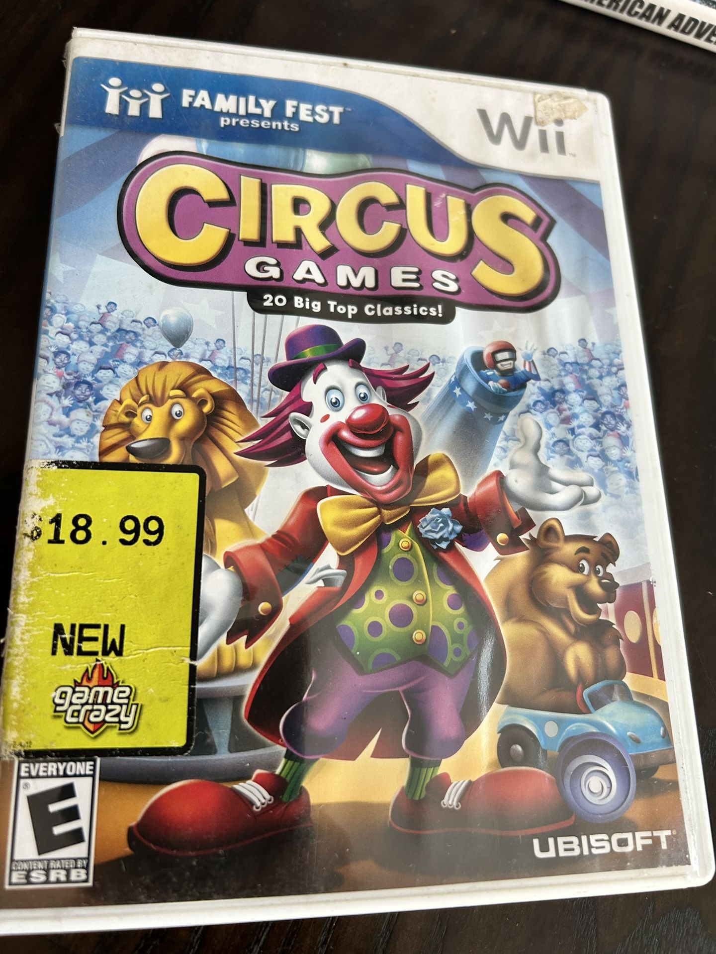Family Fest Presents: Circus Games (Nintendo Wii, 2008) CIB