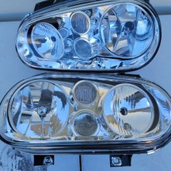 99-06 Volkswagen Golf 99-02 Cabrio Headlights Luces Focos Faros Micas Calaveras Focos Faroles